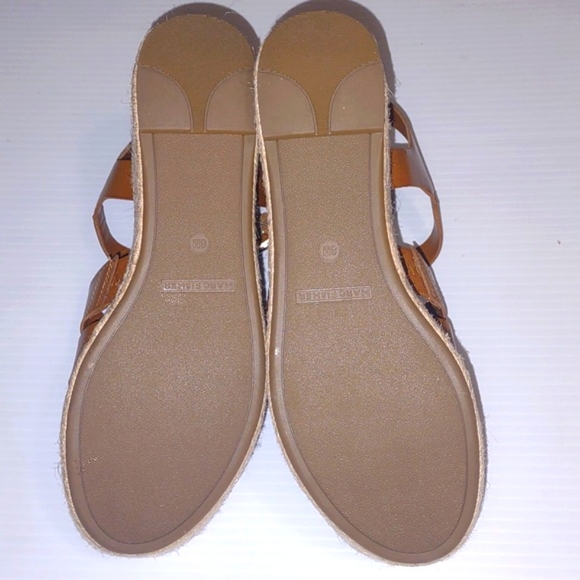 👣MARC FISHER Joven Espadrille Wedge Sandal in Natural Beige - Picture 10 of 17